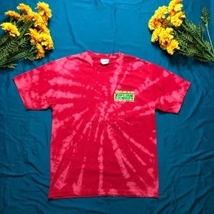 Bleached red Tshirt
